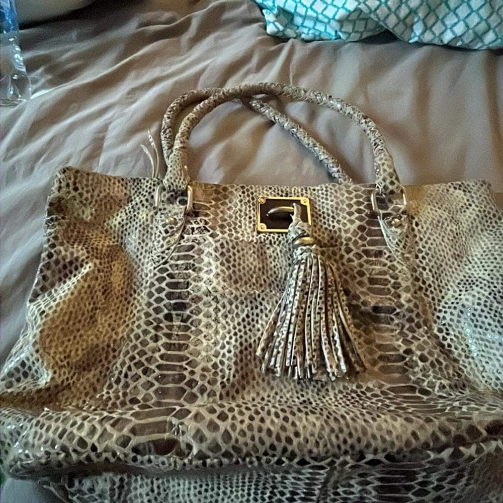 Elliott Lucca Snake Skin handbag